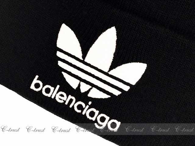 BALENCIAGA × ADIDAS バレンシアガ アディダス コラボ ニット帽 ロゴ ...